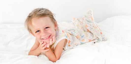 Baby Bamboo Cotton Summer Sleep Sack- PACIFIC TIDES