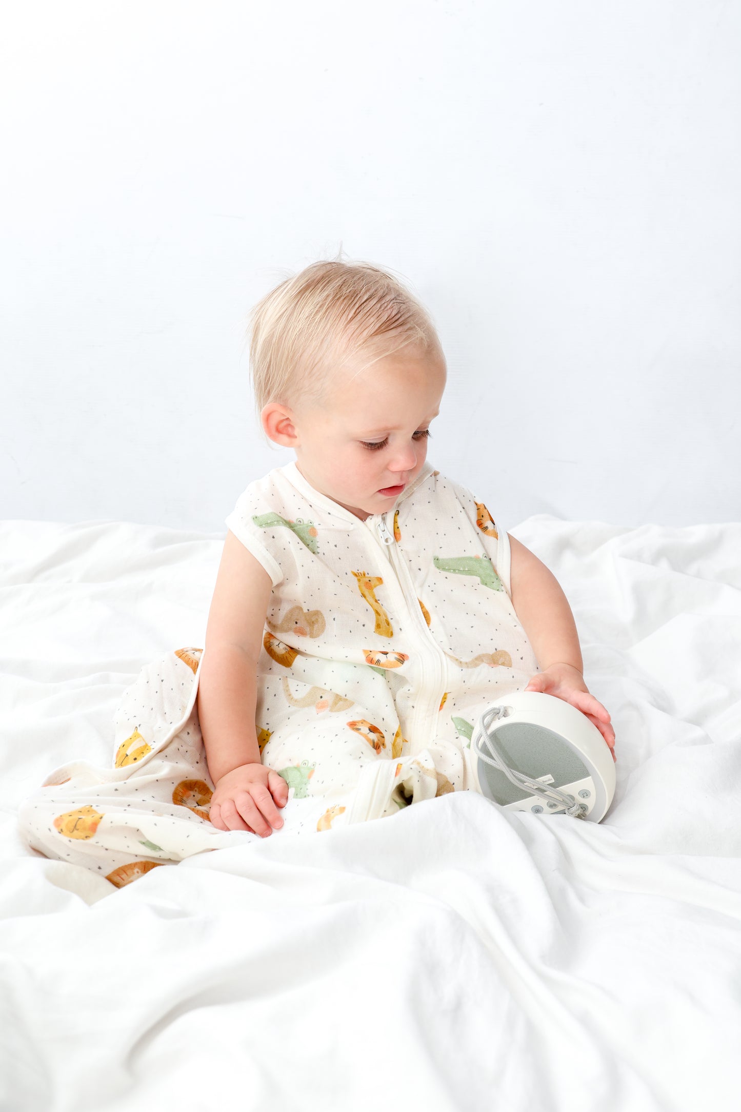 Baby Bamboo Cotton Summer Sleep Sack- SAVANNAH DREAMS