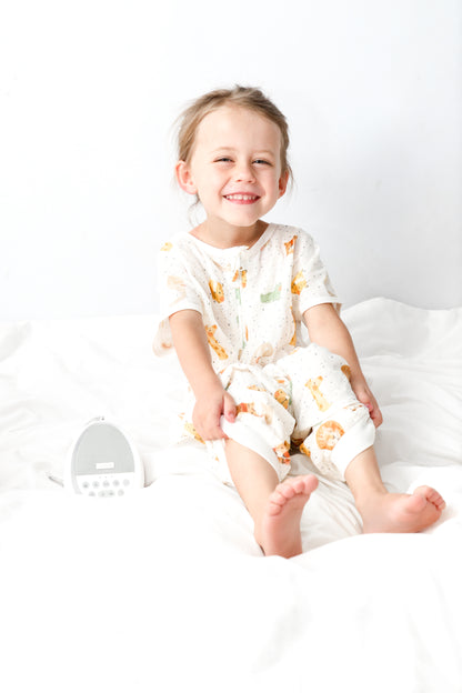 Toddler Bamboo Cotton Summer Sleep Suit- SAVANNAH DREAMS