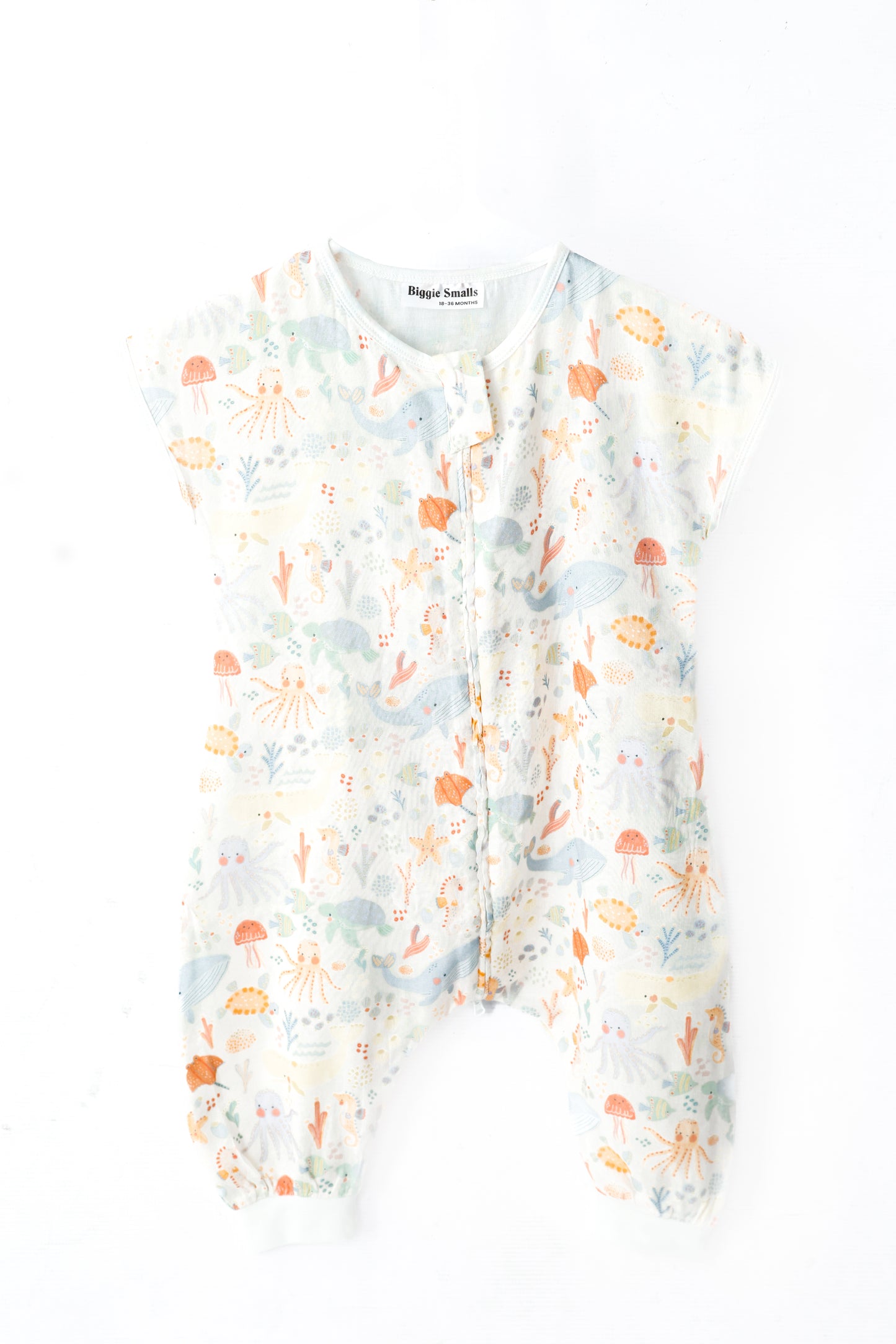 Toddler Bamboo Cotton Summer Sleep Suit-PACIFIC TIDES