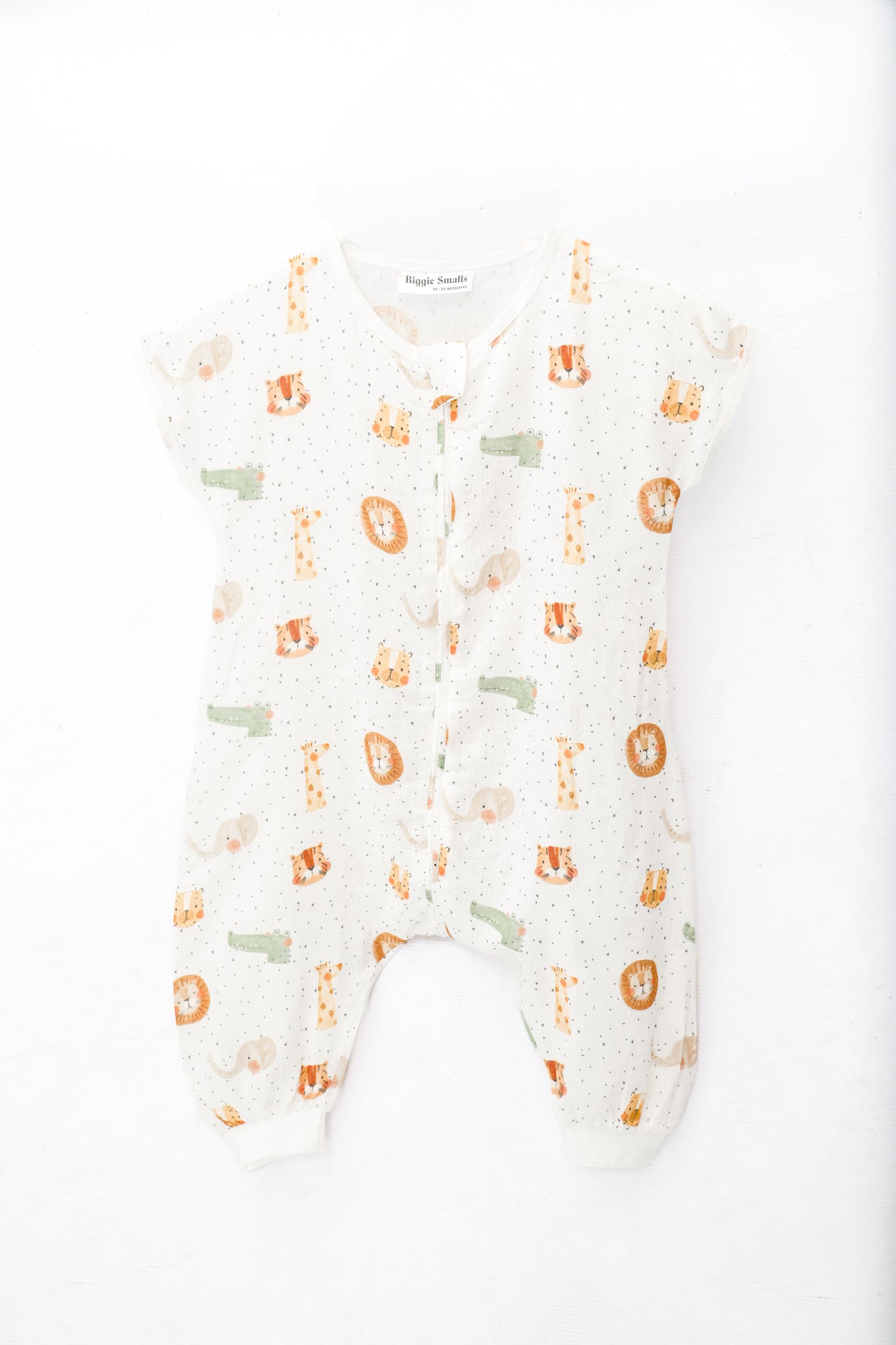 Toddler Bamboo Cotton Summer Sleep Suit- SAVANNAH DREAMS