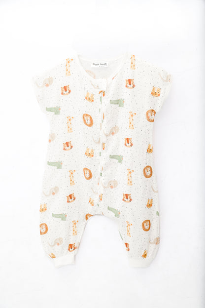 Toddler Bamboo Cotton Summer Sleep Suit- SAVANNAH DREAMS