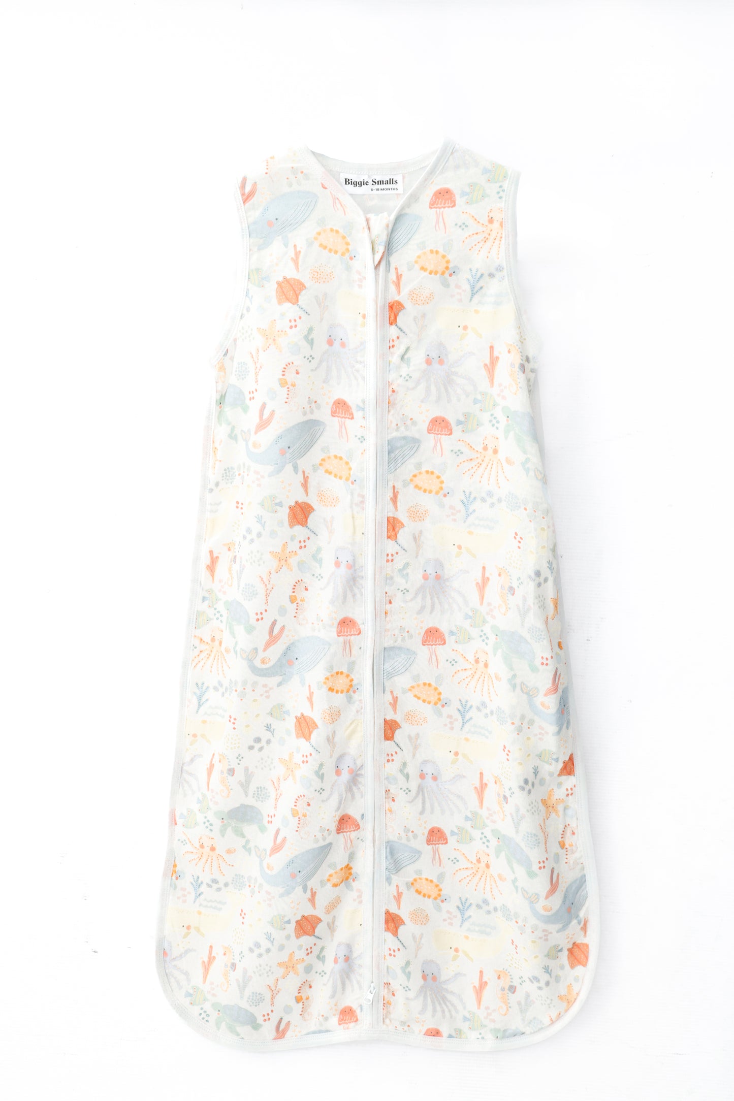 Baby Bamboo Cotton Summer Sleep Sack- PACIFIC TIDES