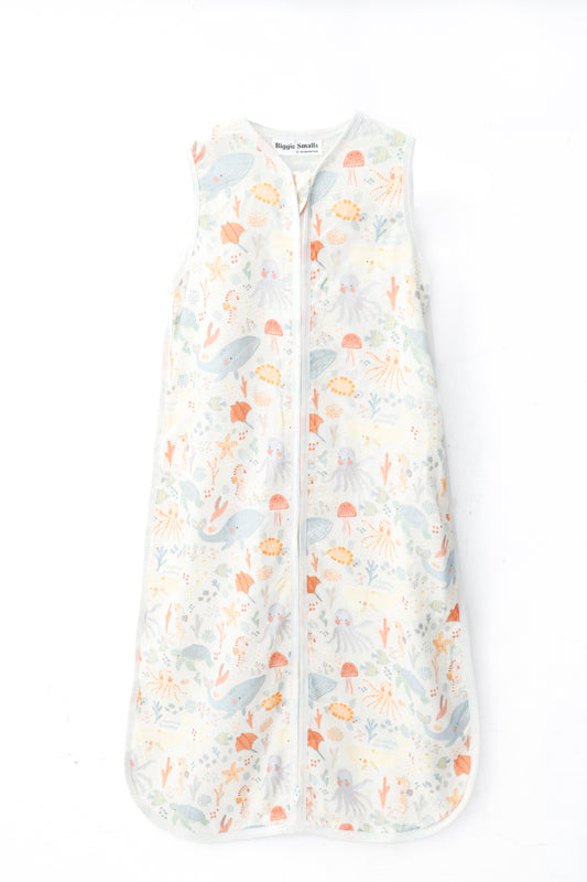 Baby Bamboo Cotton Summer Sleep Sack- PACIFIC TIDES