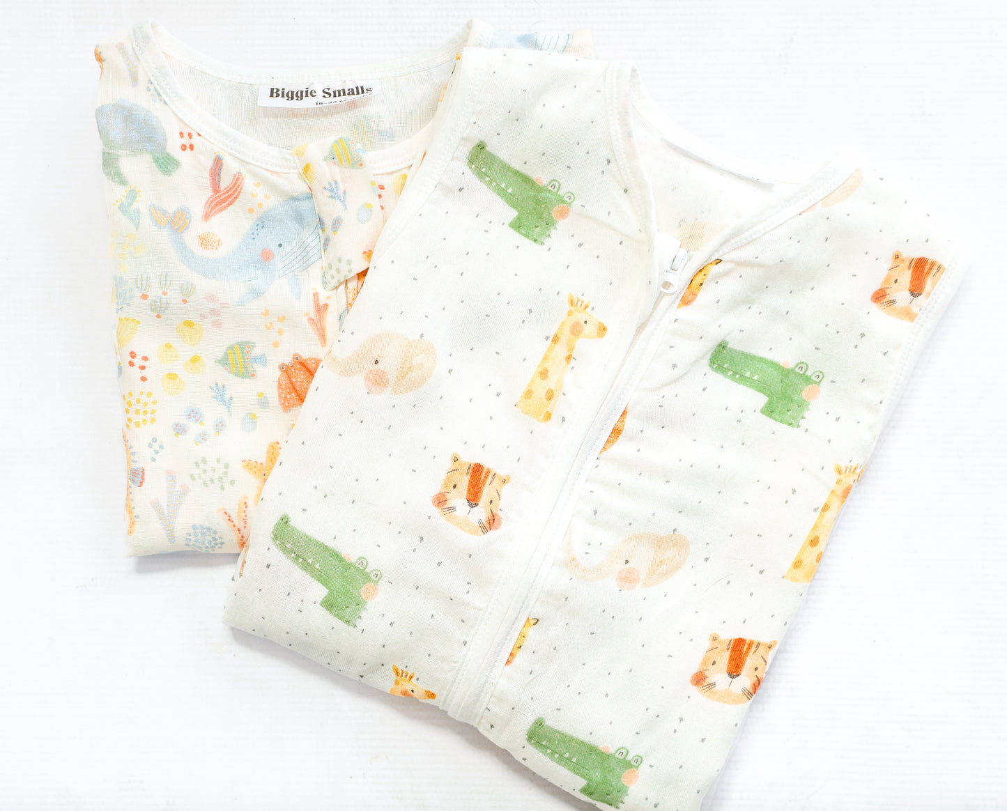 Baby Bamboo Cotton Summer Sleep Sack- SAVANNAH DREAMS