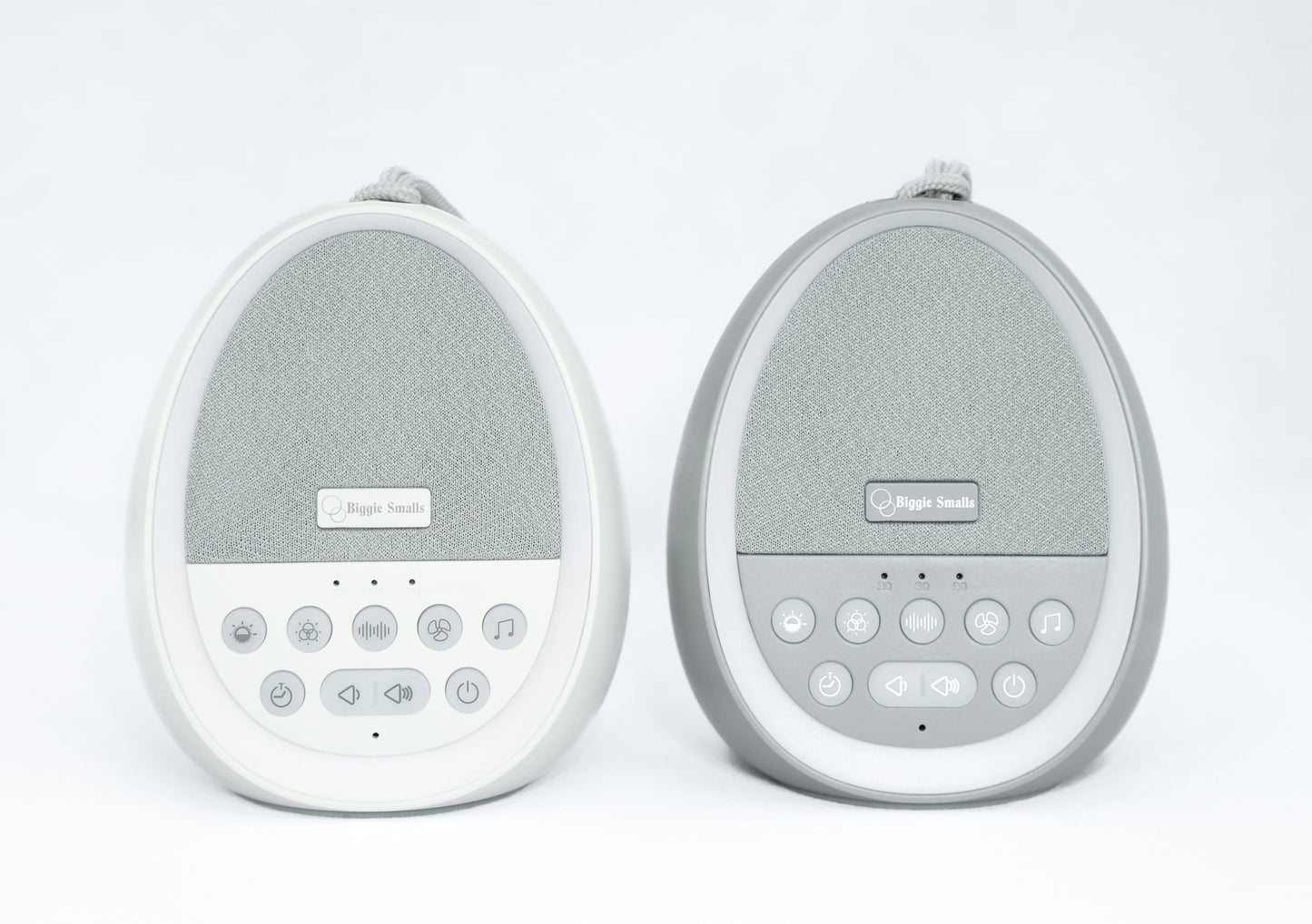 Biggie Smalls White Noise & Night Light | Premium Grey with Travel Pouch Included