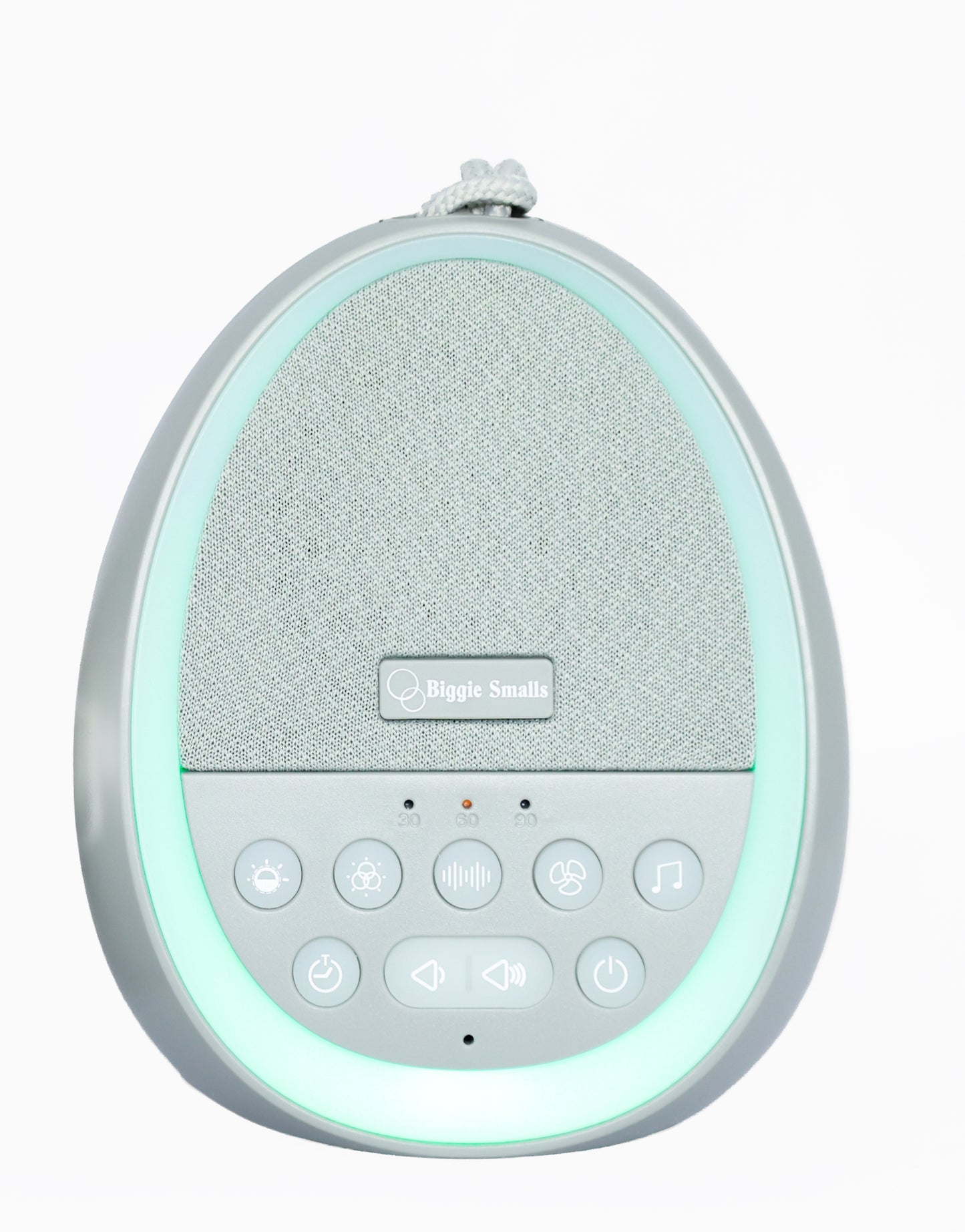 Biggie Smalls White Noise & Night Light | Premium Grey with Travel Pouch Included