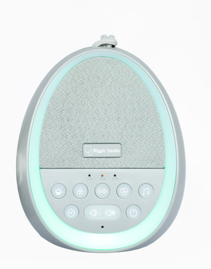 Biggie Smalls White Noise & Night Light | Premium Grey with Travel Pouch Included