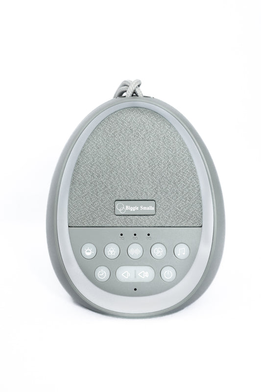 Biggie Smalls White Noise & Night Light | Premium Grey with Travel Pouch Included