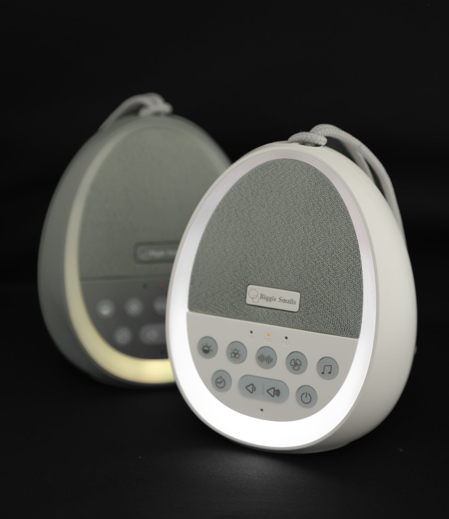 Biggie Smalls White Noise & Night Light | Premium Grey with Travel Pouch Included