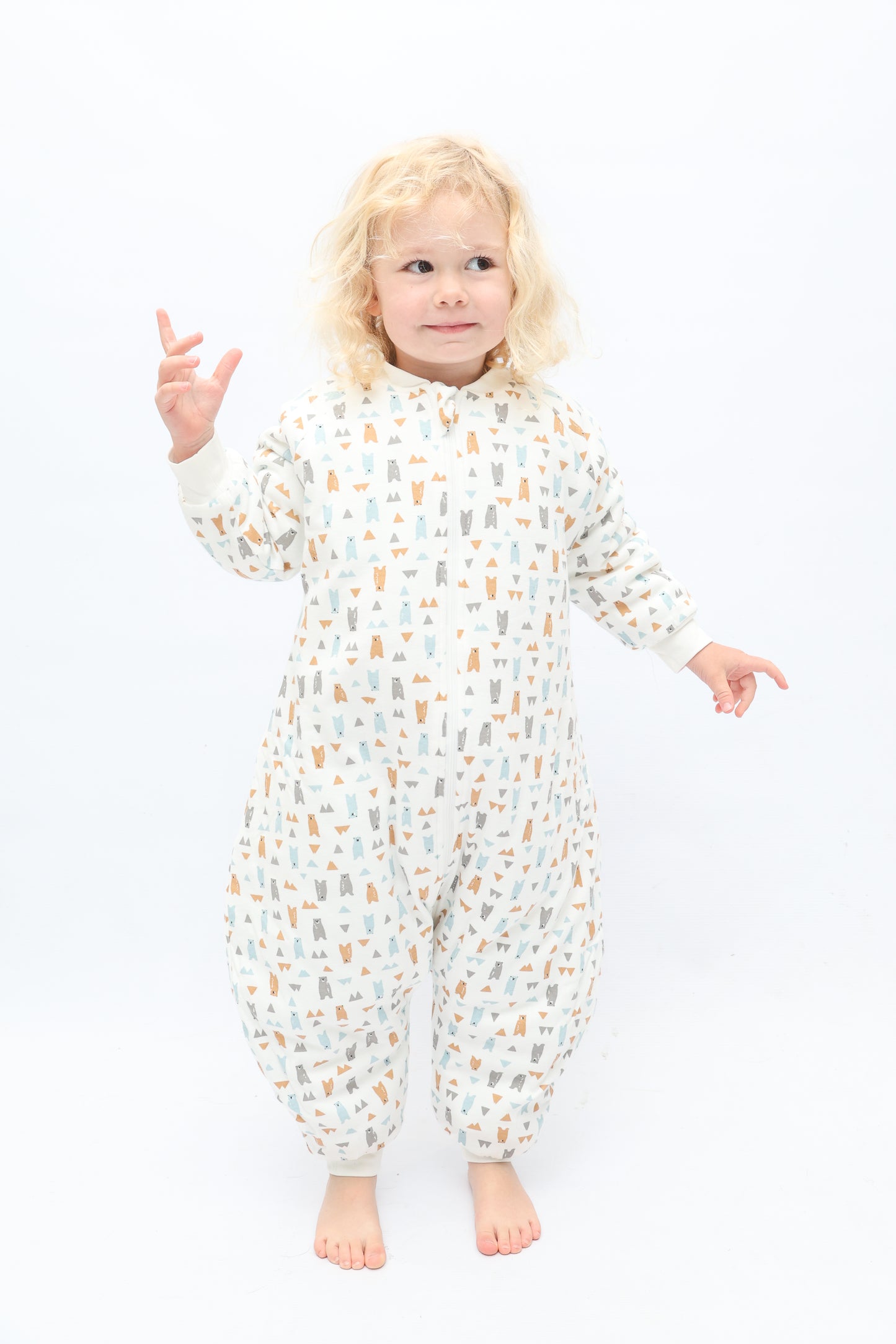 Bear Winter Sleep Suit - Toddler